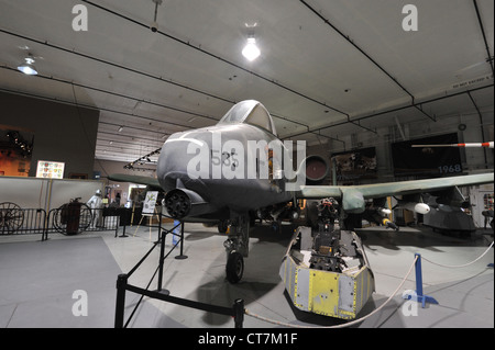 Wiege der Luftfahrt-Museum, Long Island, New York.  Fairchild-Republik a-10 Thunderbolt II. Stockfoto