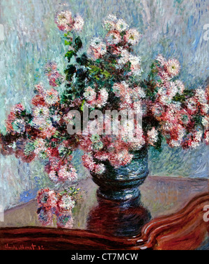 Chrysanthemen 1882 Claude Monet 1840-1926 Frankreich Französisch Stockfoto