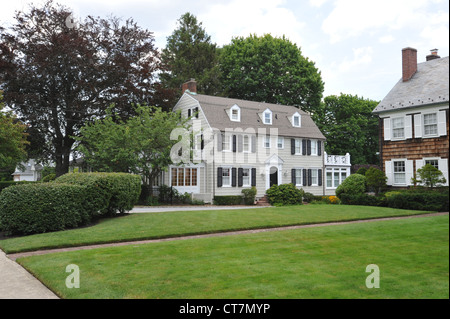 Das Haus, in dem der Amityville Horror statt. Wie sah es im Juli 2012 Stockfoto