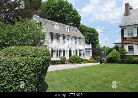 Das Haus, in dem der Amityville Horror statt. Wie sah es im Juli 2012 Stockfoto