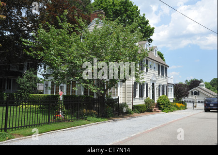 Das Haus, in dem der Amityville Horror statt. Wie sah es im Juli 2012 Stockfoto