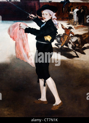 Mademoiselle V.... in das Kostüm eines Espada 1862 Édouard Manet 1832 – 1883 Frankreich Französisch Stockfoto