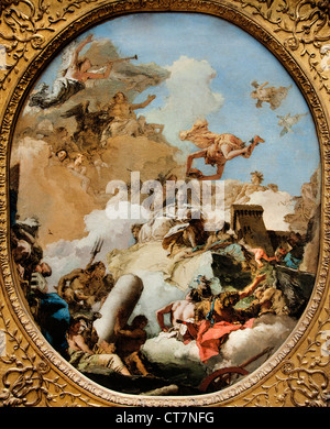 Die Apotheose der spanischen Monarchie 1762 Giovanni Domenico Tiepolo italienischen Venedig 1727 – 1804 Italien Stockfoto