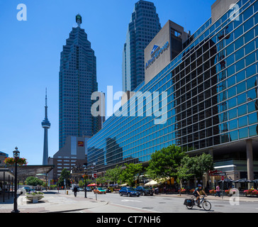 Vordere Straße im Geschäftsviertel, Toronto, Ontario, Kanada Stockfoto