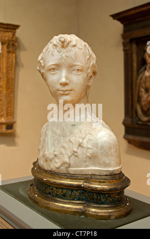 Johannes der Täufer Weise von Antonio Rossellino italienischen Florenz Italien 15. Jahrhundert Stockfoto