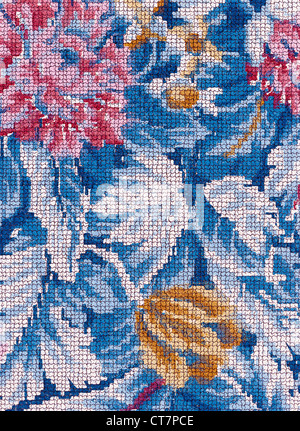 American Vintage Tapetenmuster der 1930er Jahre Stockfoto