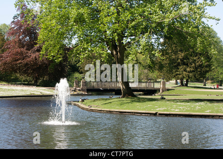 Das Pavilion Gardens, Buxton, Derbyshire Stockfoto