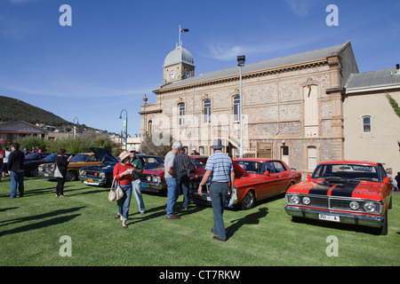 "Great Southern Weekender" Autofahren Oldtimerveranstaltung in Albany, Western Australia, 2012 statt. Stockfoto