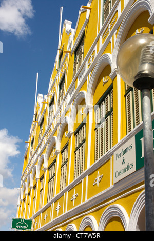 Curacao, Niederländische Antillen, Willemstad Penha und Söhne Building, 1708 Stockfoto