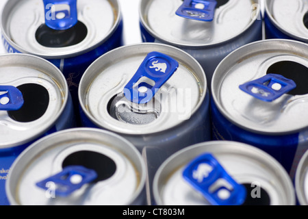 GETRAENKEDOSEN Stockfoto