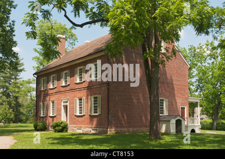 Kentucky, Louisville, Historic Locust Grove, restaurierte Herrenhaus 1790, ehemalige Heimat von George Rogers Clark Stockfoto