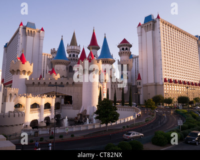 Excalibur Hotel in Las Vegas, Nevada, USA Stockfoto