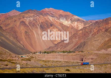 Alta Montana route Stockfoto