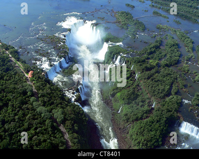 Brasilien, Wasserfälle des Rio De La Plata Stockfoto