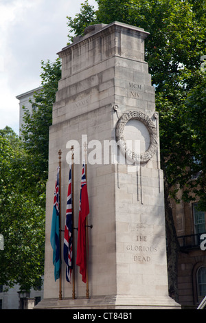 Der Kenotaph in Whitehall in London - UK Stockfoto