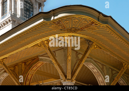 Ägypten, Istanbul, Topkapi Saray, nichts Hof, Divan Oder Kubbealti, der Versammlungssaal des Staatsrates. Stockfoto