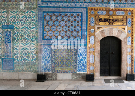 Ägypten, Istanbul, Topkapi Saray, Vierter Hof, Beschneidungshaus des Prinzen. Stockfoto