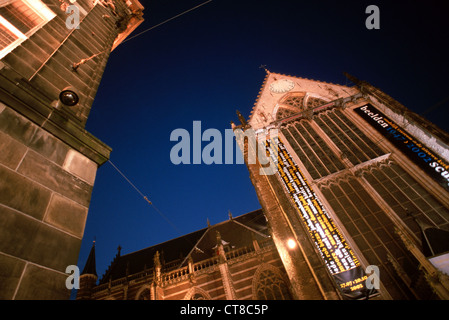 Neue Kirche auf dem Dam in Amsterdam Stockfoto