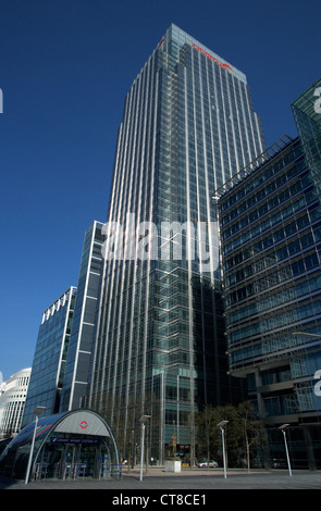 London - die Citigroup Center in Canary Wharf Stockfoto