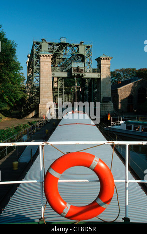 Waltrop, alte Schiff Henrichenburg Stockfoto