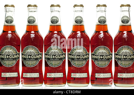 Flaschen Rum finish Innis und Gunn schottischen Bier Stockfoto