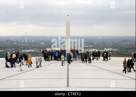 Ruhrgebiet, Halde, zur Gründung einer Sehenswürdigkeit zu lagern Stockfoto