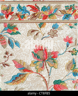 American Vintage Tapetenmuster der 1930er Jahre Stockfoto