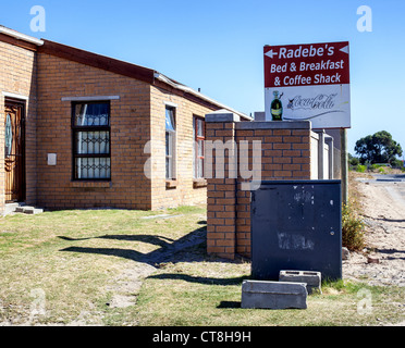 Radebe Bed And Breakfast in Geschäft in Langa afrikanischen Township in der Nähe von Cape Town, Südafrika Stockfoto