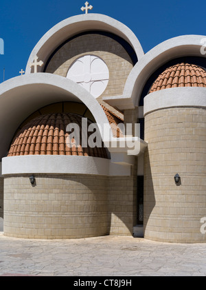 dh Panayia Kirche AYIA NAPA ZYPERN Neue Panagia Kirche Moderne griechisch-orthodoxe Kirche christliche Kirchen Stockfoto