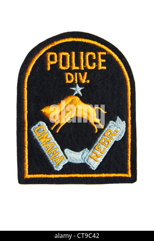 Patch von Omaha Police Department, Nebraska Stockfoto