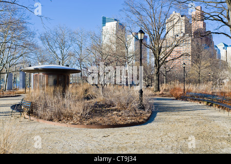 Battery Park in New Yourk Stockfoto