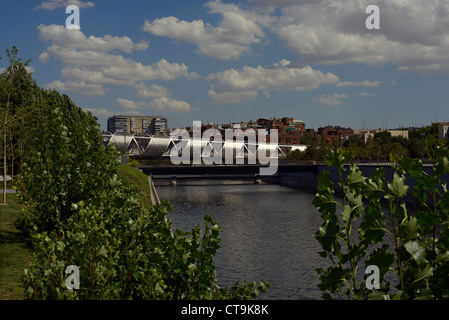 Madrid Rio Park Spanien Stockfoto