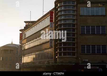 T J Hughes Kaufhaus, Sunwin House, Sunbridge Straße Bradford, erbaut 1935. Stockfoto