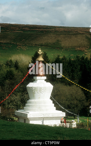 Klosters Kagyu Samye Ling in Schottland Tempel Stockfoto