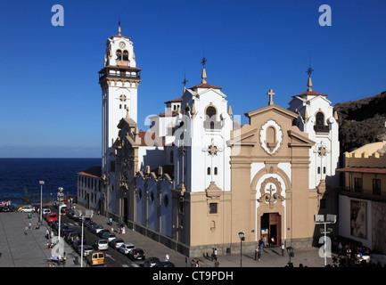 Spanien, Kanarische Inseln, Teneriffa, Candelaria, Basilika, Stockfoto