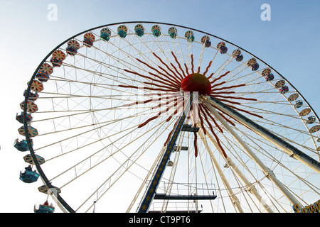 Riesenrad auf der Messe Stockfoto