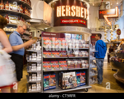 Hershey's Chocolate World Times Square, New York Stockfoto