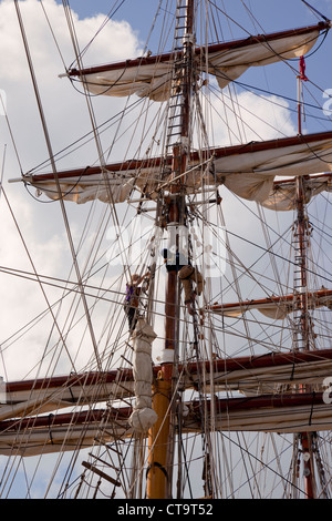 Tall-Ships race 1, St Malo, Frankreich 2012 Stockfoto