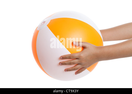 Orange Beach Ballr hautnah Stockfoto