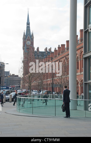 London St Pancras international Bahnhof Stockfoto