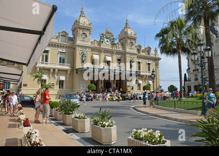 Das Casino von Monte Carlo, Place du Casino, Monte Carlo, Fürstentum Monaco Stockfoto