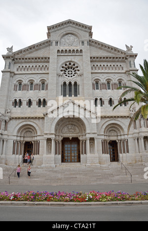 Die Kathedrale von Monaco (Sankt-Nikolaus-Kathedrale), Fürstentum Monaco, Monaco-Ville Stockfoto