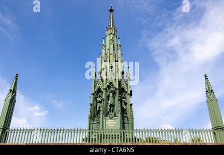 Preußischen Nationaldenkmal für die Befreiungskriege, Viktoriapark, Kreuzberg, Berlin, Deutschland Stockfoto