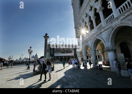 Dogenpalast, Palazzo Ducale, Venedig, Veneto, Italien Stockfoto