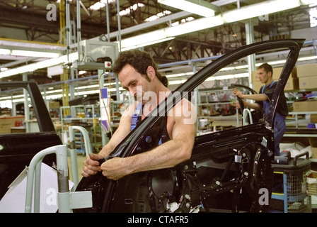 Serienmodell der BMW 3.20i, Kaliningrad, Russland Stockfoto