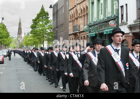 Feiert die Ulster Covenant Stockfoto