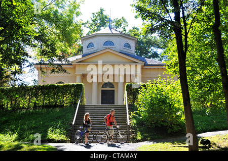 Grypt von Goethe und Schiller, Weimarer Fuerstengruft, Weimar, Thüringen, Deutschland Stockfoto