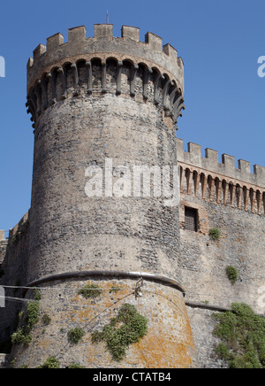 Castello Orsini-Odescalchi, in Bracciano, Provinz Rom, Latium, Italien. Stockfoto