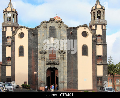 Spanien, Kanarische Inseln, Teneriffa, La Orotava, Iglesia De La Concepcion, Kirche, Stockfoto