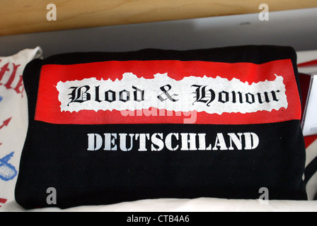 Berlin, beschlagnahmten NS-Propagandamaterial Stockfoto
